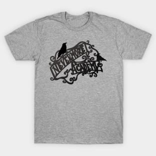 Crows at the gate of nevermore academy T-Shirt